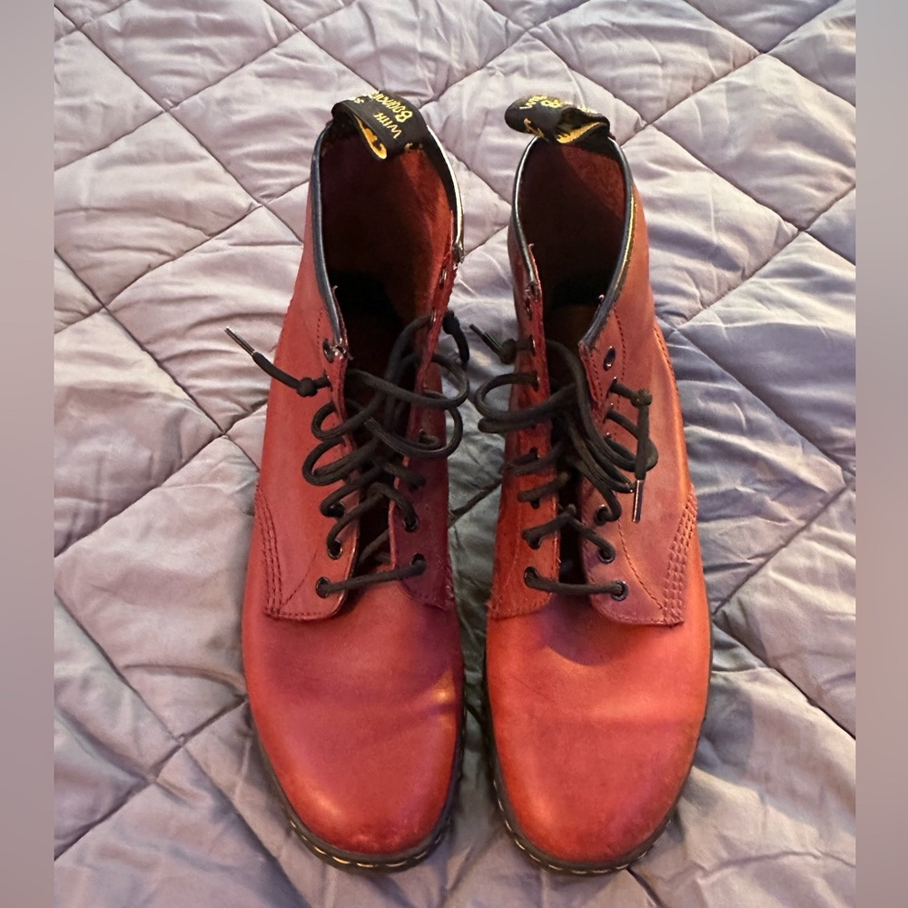 Red Dr. Martens
